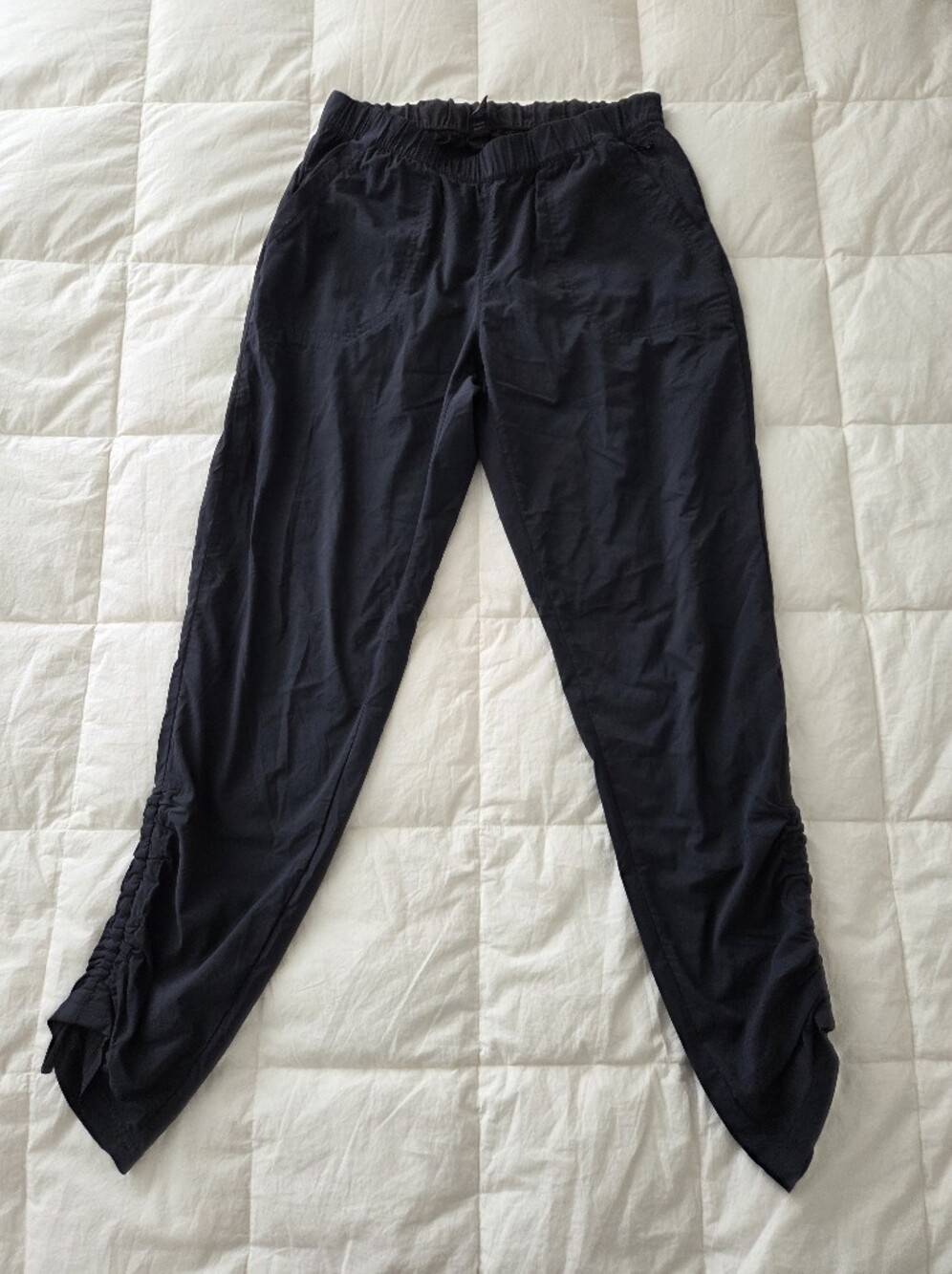 prAna Breathe Lightweight Hiking Jogger Active Pants Dark Navy Size Medium